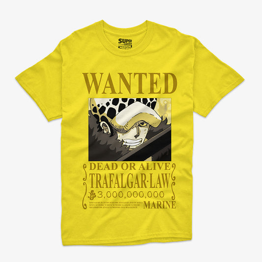 Polera Trafalgar Law Wanted