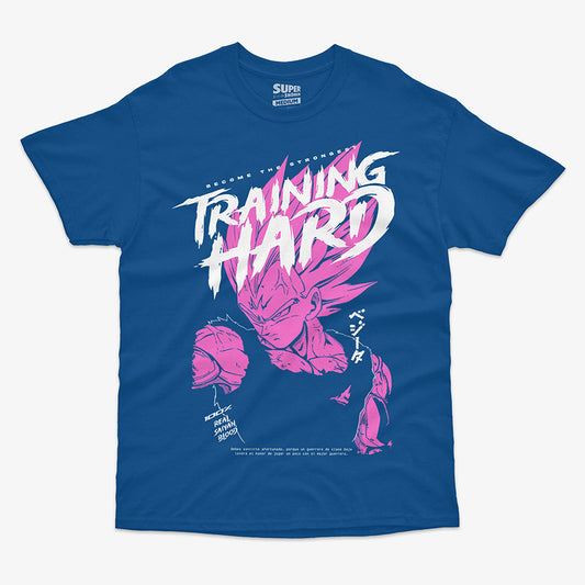 Polera Majin Vegeta: Training Hard